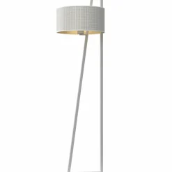 Sklep Kaja Designerska, biała lampa podłogowa LX 5222 LOFT SHADE | Kaja* Lampy Podłogowe Z Abażurem