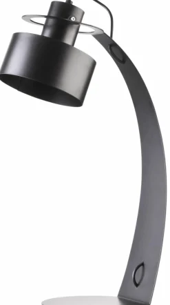 Sklep Kaja Designerska, czarna, industrialna lampa biurkowa SIG 50065 z serii RIF* Lampki Biurkowe