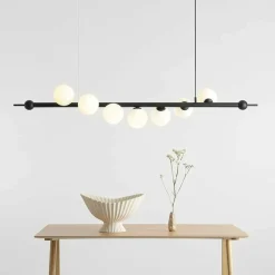 Sklep Kaja Designerska, czarna lampa wisząca nad stół w jadalni 1115T1 WAVE Zadzwońporabattel.783200183(8-16)/mailsklep@kaja.com.pl Hot