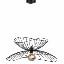 Sklep Kaja Designerska, czarna lampa wisząca PND-34429-1-BK GALIA | Kaja Best