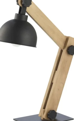 Sklep Kaja Designerska, drewniana lampa biurkowa TK 5021 OSLO | Kaja Oświetlenie* Lampki Biurkowe