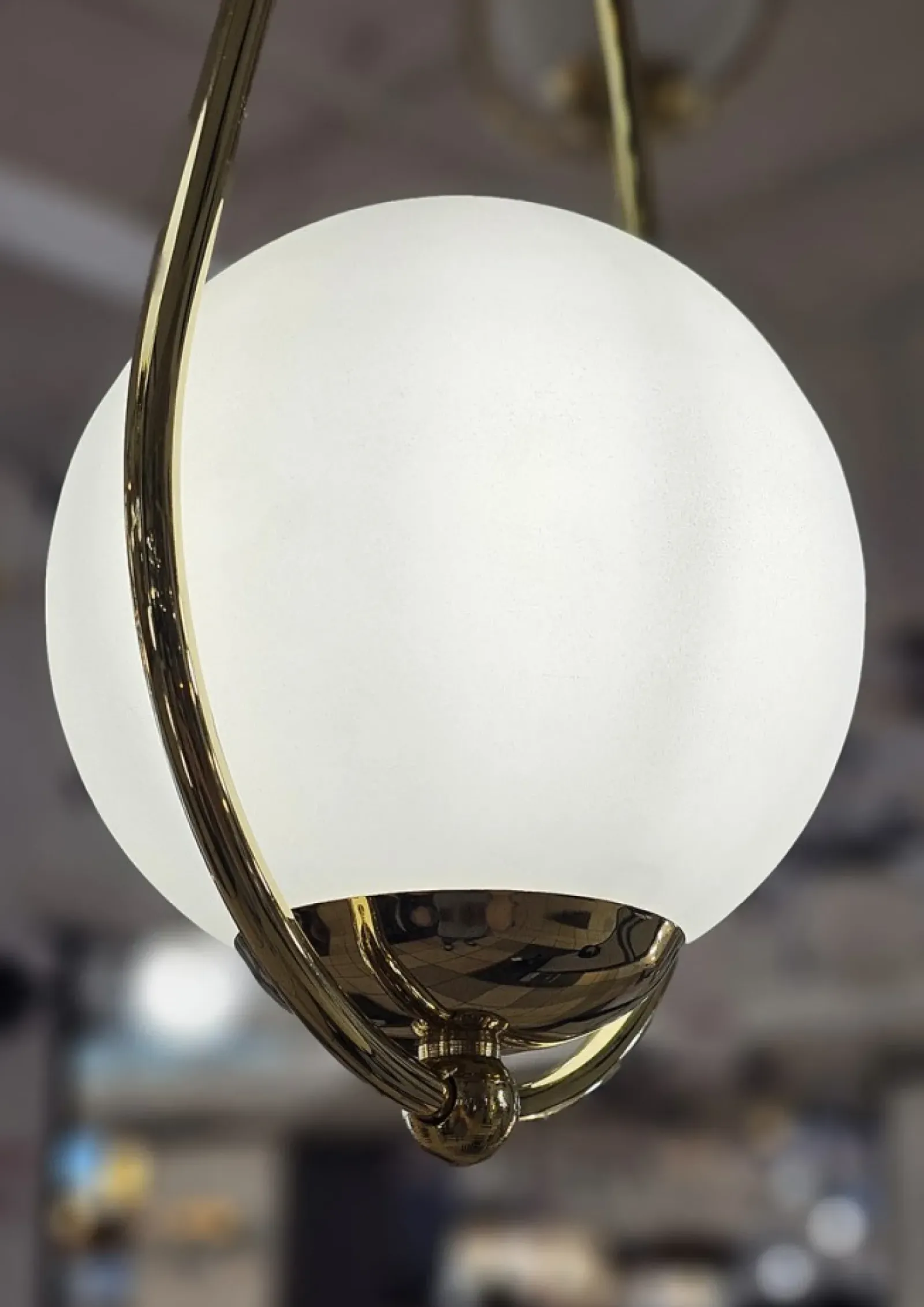 Sklep Kaja Designerska, elegancka lampa wisząca K-4776 NEVE GOLD | Kaja mosiądz Outlet