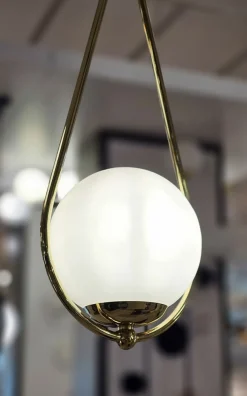 Sklep Kaja Designerska, elegancka lampa wisząca K-4776 NEVE GOLD | Kaja mosiądz Outlet