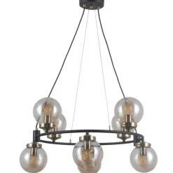 Sklep Kaja Designerska lampa do sypialni PND-28622-8A GALVEZ | Kaja Oświetlenie Online
