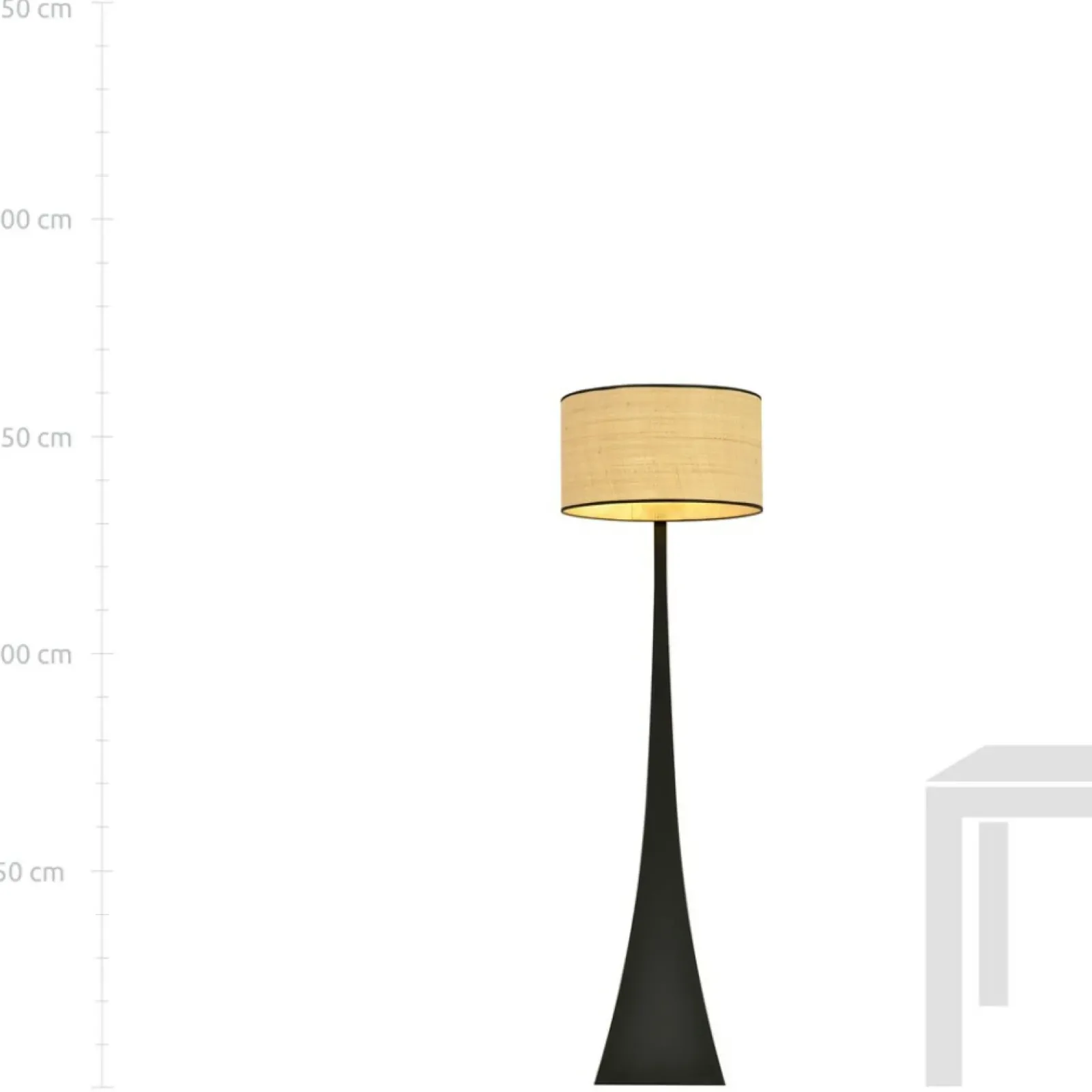 Sklep Kaja Designerska lampa podłogowa z abażurem 1157/LP1 ESTRELLA | Kaja* Lampy Podłogowe Z Abażurem|Tradycyjne Lampy Podłogowe