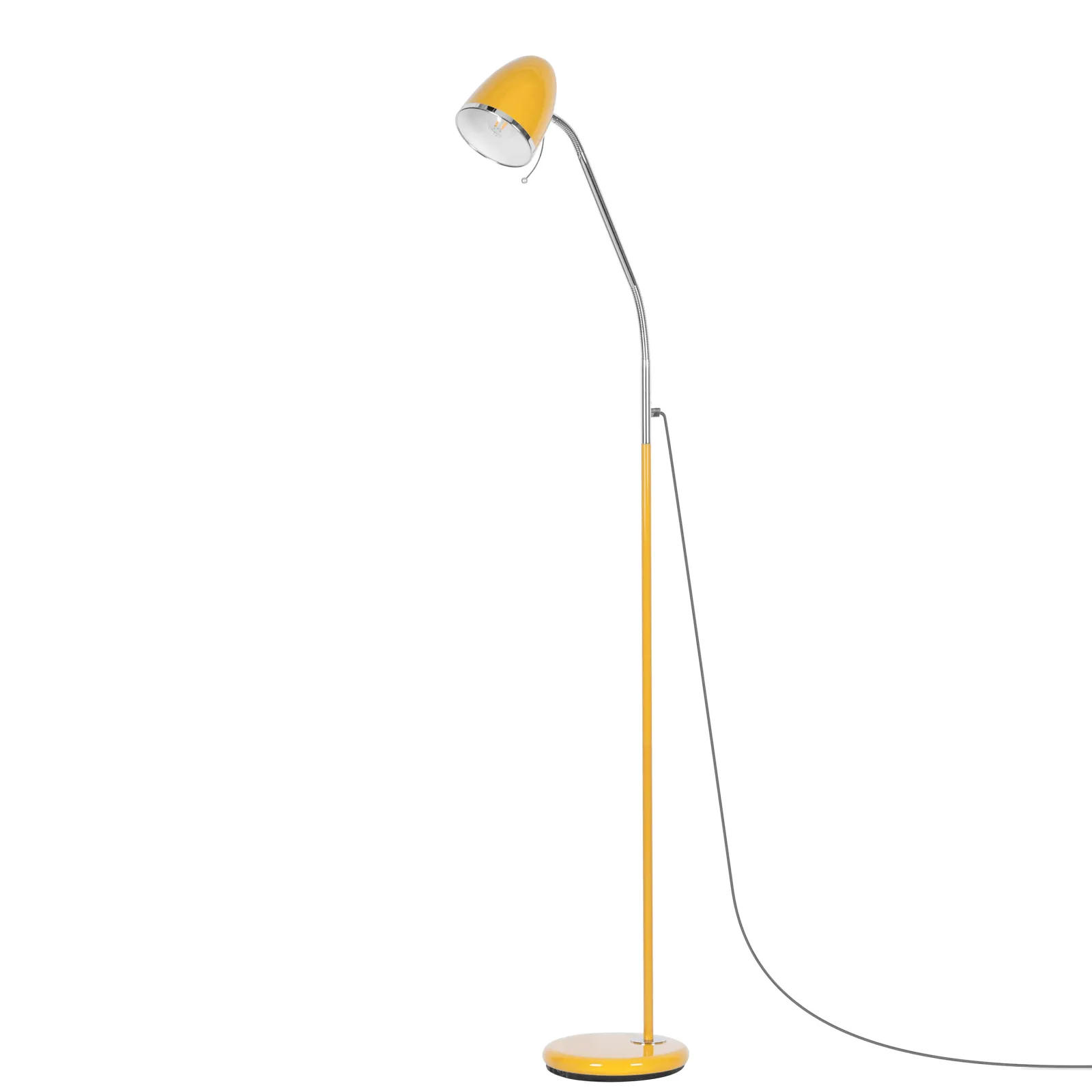Sklep Kaja Designerska lampa podłogowa K-MT-201 ŻÓŁTY KAJTEK I | Kaja Oświetlenie* Lampy Podłogowe