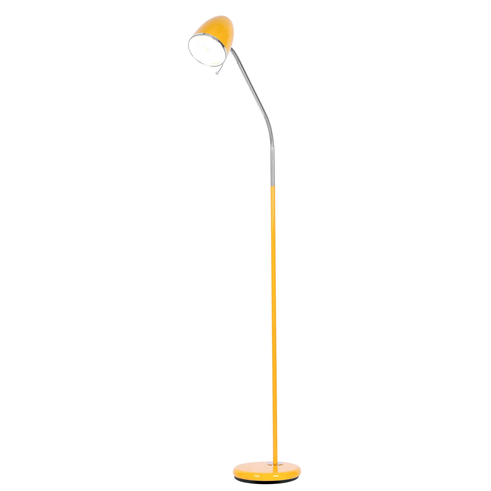 Sklep Kaja Designerska lampa podłogowa K-MT-201 ŻÓŁTY KAJTEK I | Kaja Oświetlenie* Lampy Podłogowe