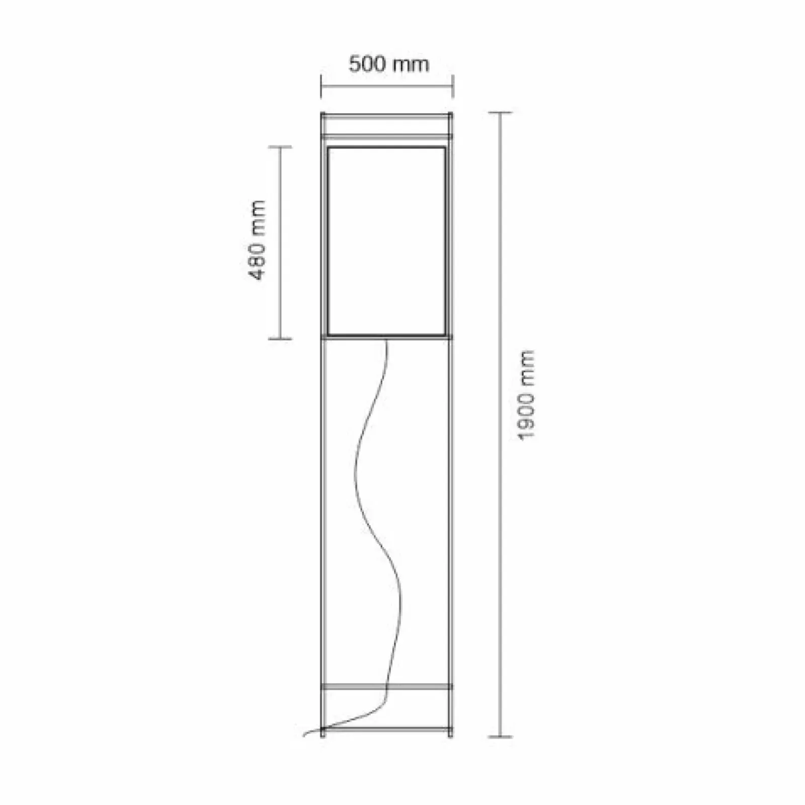 Sklep Kaja Designerska lampa stojąca - mosiądz 190cm ANT 9533 PAA | Kaja* Lampy Podłogowe Z Abażurem