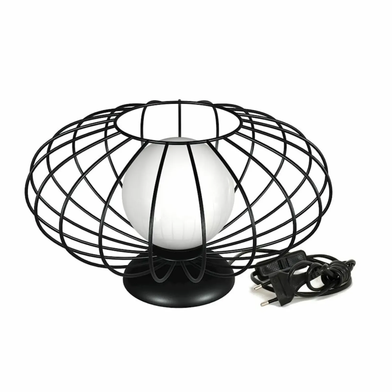 Sklep Kaja Designerska lampa stołowa z kloszem MLP4430 KRONOS | Kaja Oświetlenie* Nowoczesne Lampki Stołowe