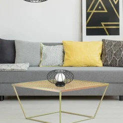 Sklep Kaja Designerska lampa stołowa z kloszem MLP4430 KRONOS | Kaja Oświetlenie* Nowoczesne Lampki Stołowe