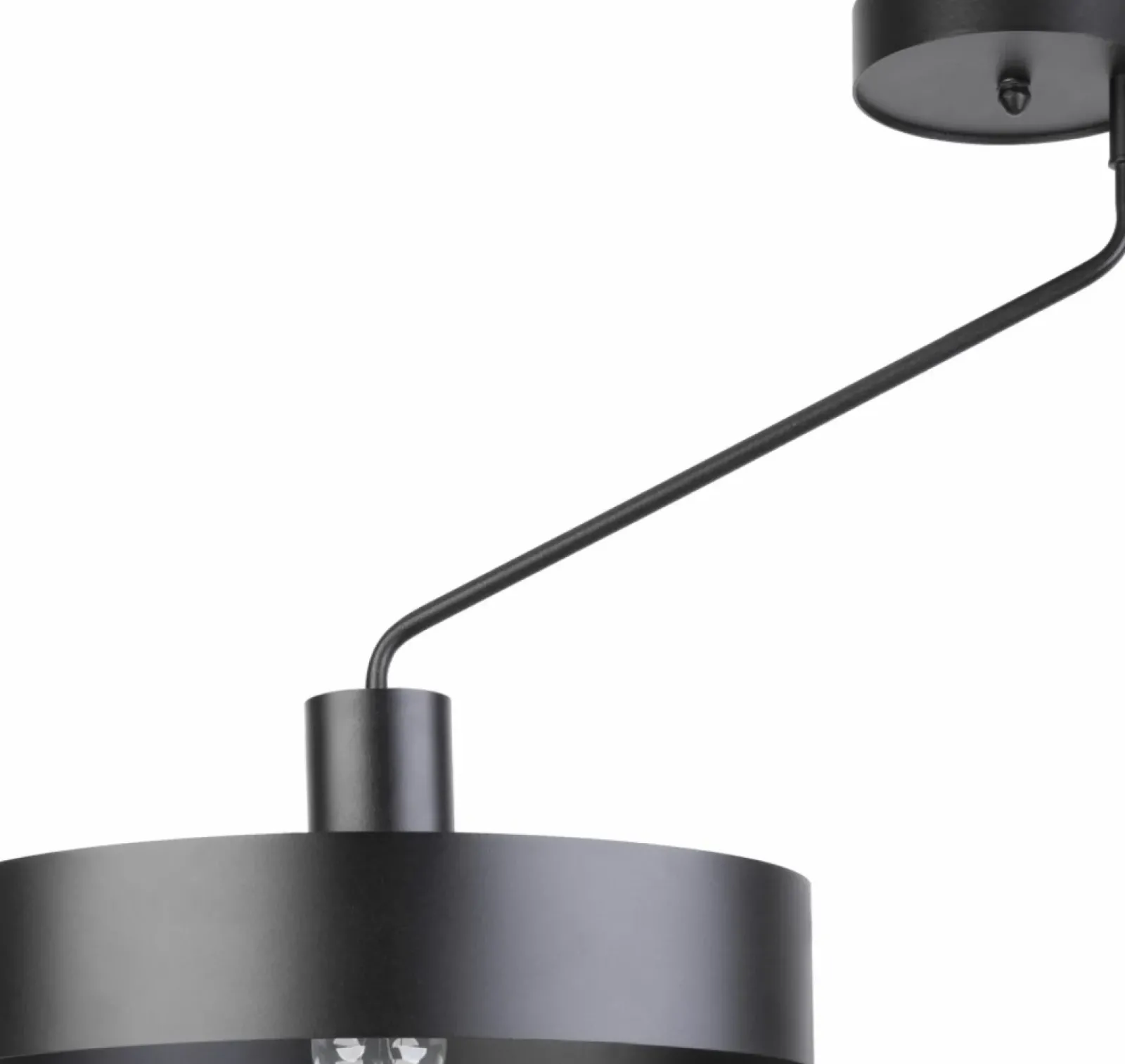 Sklep Kaja Designerska lampa sufitowa nad blat w kuchni SIG 31529 z serii JUMBO czarny Online
