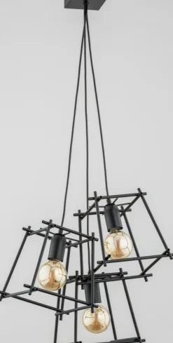 Sklep Kaja Designerska lampa wisząca z 3 drucianymi kloszami AL 62038 | Kaja Best Sale