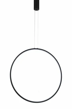 Sklep Kaja Designerska lampa wisząca LED obręcz ⌀60cm AZ5255 MASSIMA | Kaja czarnypiaskowany Cheap