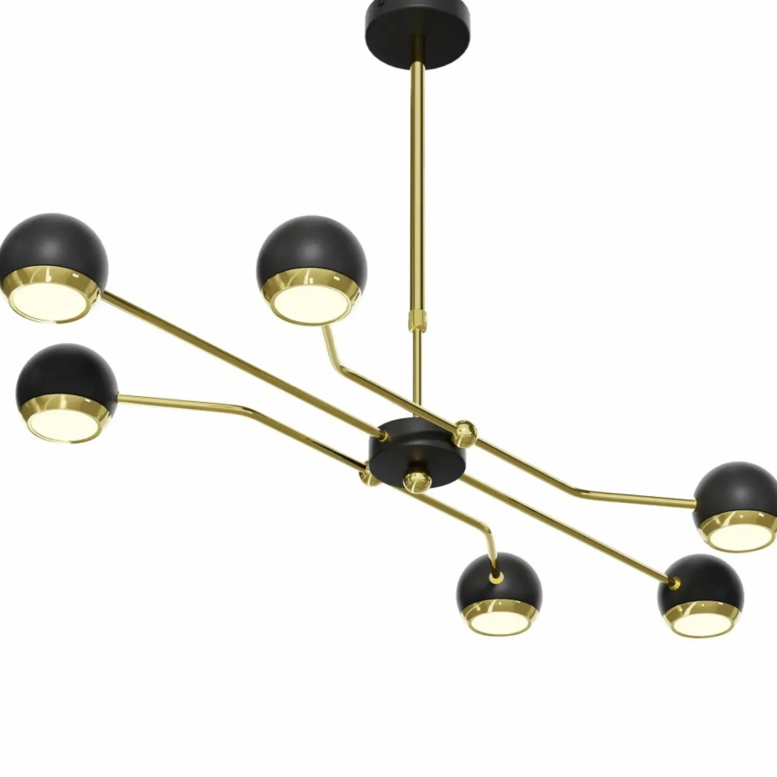 Sklep Kaja Designerska lampa wisząca do salonu JUP 1979 TN6 CZ/MS TIANA | Kaja Best
