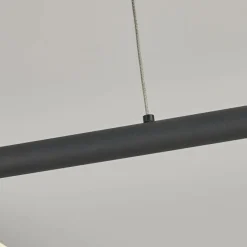 Sklep Kaja Designerska lampa wisząca nad stół LP-2345/1P S BK MELECA | Kaja Clearance
