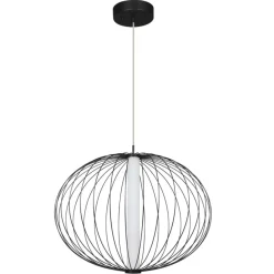 Sklep Kaja Designerska lampa wisząca LED LP-798/1P S BK TREVISO | Kaja Online