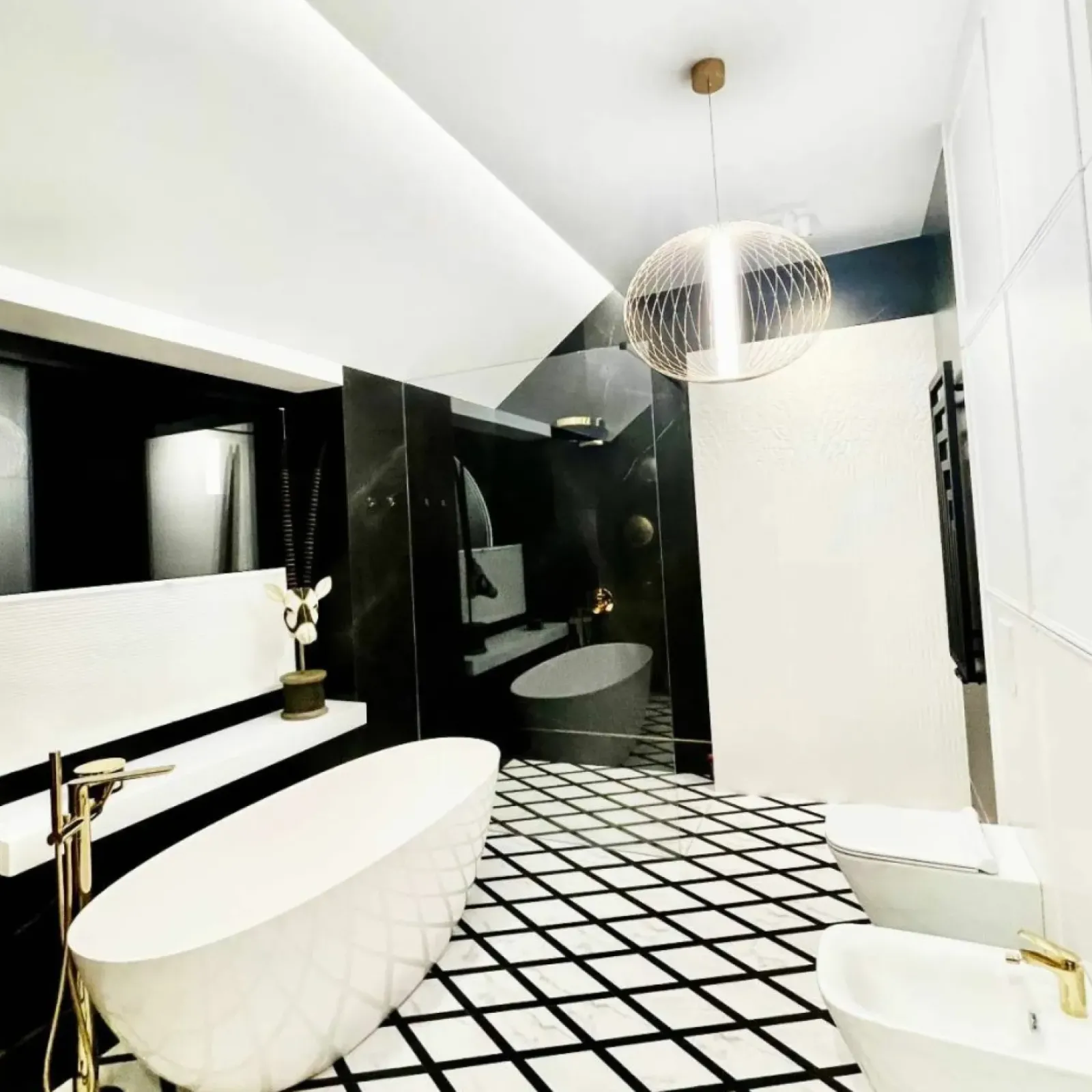 Sklep Kaja Designerska lampa wisząca LED LP-798/1P S BK TREVISO | Kaja Online