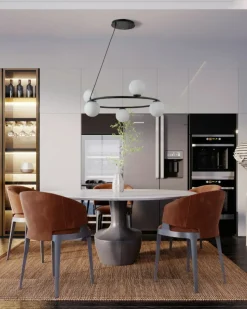 Sklep Kaja Designerska lampa wisząca z kulami, do salonu SIG 33383 GAMA KOŁO Hot