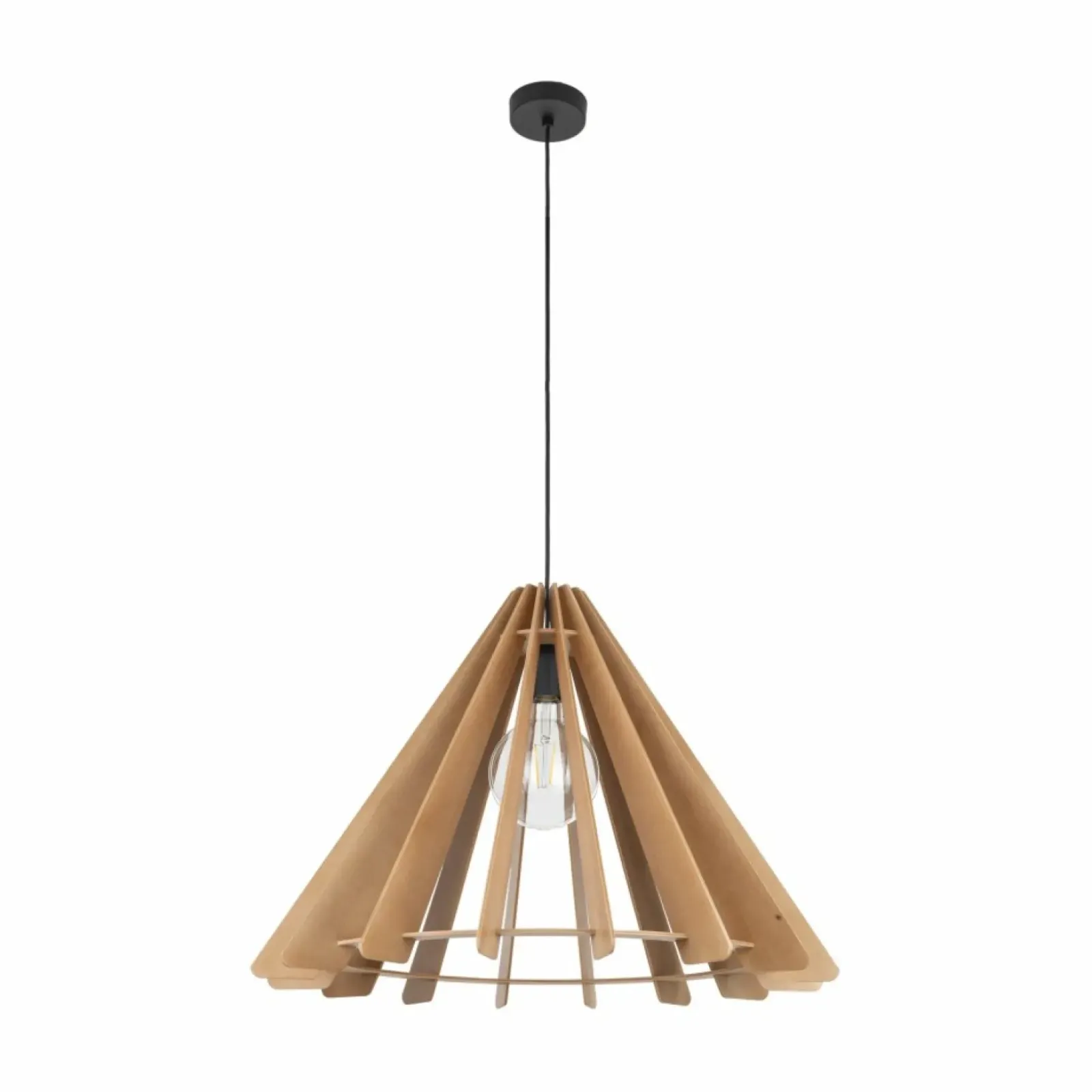 Sklep Kaja Designerska lampa wisząca w stylu eco TK 6611 ERIS WOOD | Kaja Best Sale