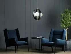 Sklep Kaja Designerska lampa wisząca w kształcie kuli ZM 1137 z serii NELA | Kaja Sale