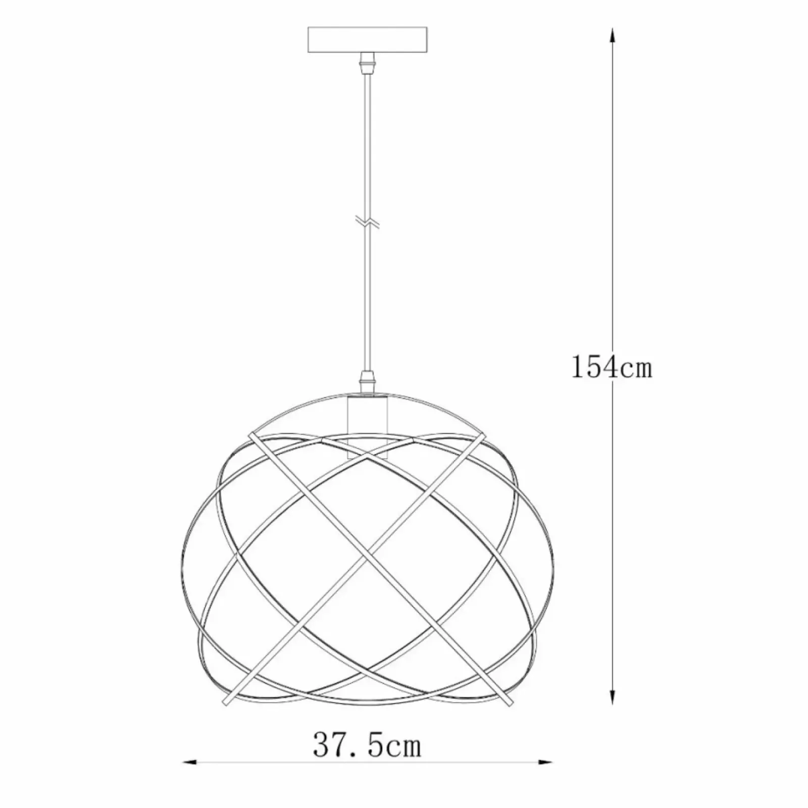 Sklep Kaja Designerska lampa wisząca do sypialni ZM A8091 z serii GORE | Kaja Fashion