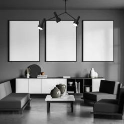Sklep Kaja Designerska lampa z asymetrycznymi ramionami MLP8677 LINTERNA | Kaja Sale