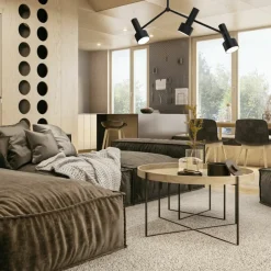 Sklep Kaja Designerska lampa z asymetrycznymi ramionami MLP8677 LINTERNA | Kaja Sale