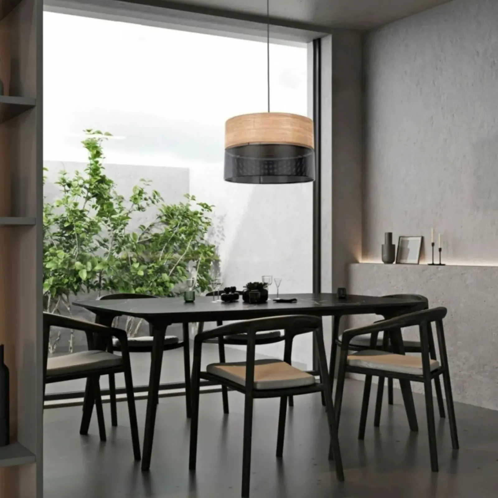 Sklep Kaja Designerska lampa z drewnem, regulowana wysokość TK 4798 z serii NICOL Cheap