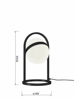 Sklep Kaja Designerska lampka LED do biura i sypialni WF 8046-102 AVIGNON | Kaja* Lampy Led|Nowoczesne Lampki Stołowe