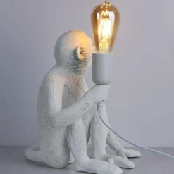 Sklep Kaja Designerska lampka nocna małpa ABR-KARD4-B MONKEY | Kaja Oświetlenie* Nowoczesne Lampki Stołowe