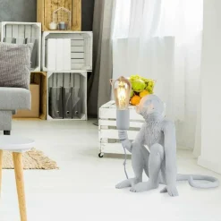 Sklep Kaja Designerska lampka nocna małpa ABR-KARD4-B MONKEY | Kaja Oświetlenie* Nowoczesne Lampki Stołowe