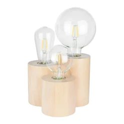 Sklep Kaja Designerska lampka stołowa na 3 żarówki 2266374 VINCENT | Kaja* Nowoczesne Lampki Stołowe