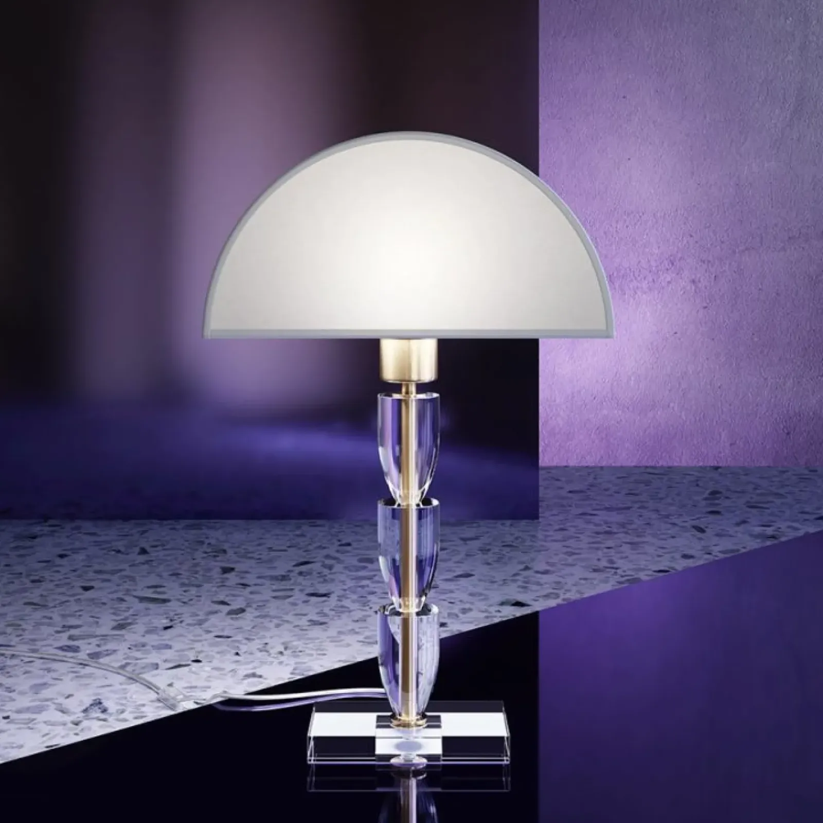 Sklep Kaja Designerska lampka stołowa modern glamour Z034TL-01BZ z serii PRIMA* Lampki Stołowe Z Abażurem|Nowoczesne Lampki Stołowe