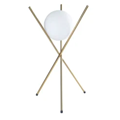 Sklep Kaja Designerska lampka trójnóg z kloszem MX T0044 XENA | Kaja Oświetlenie* Nowoczesne Lampki Stołowe