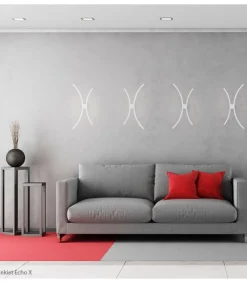 Sklep Kaja Designerska, ledowa lampa sufitowo-ścienna 67953 ECHO | Kaja* Lampy Led