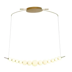 Sklep Kaja Designerska, ledowa lampa wisząca PND-36472-37W-3K-GD RONZA | Kaja Shop