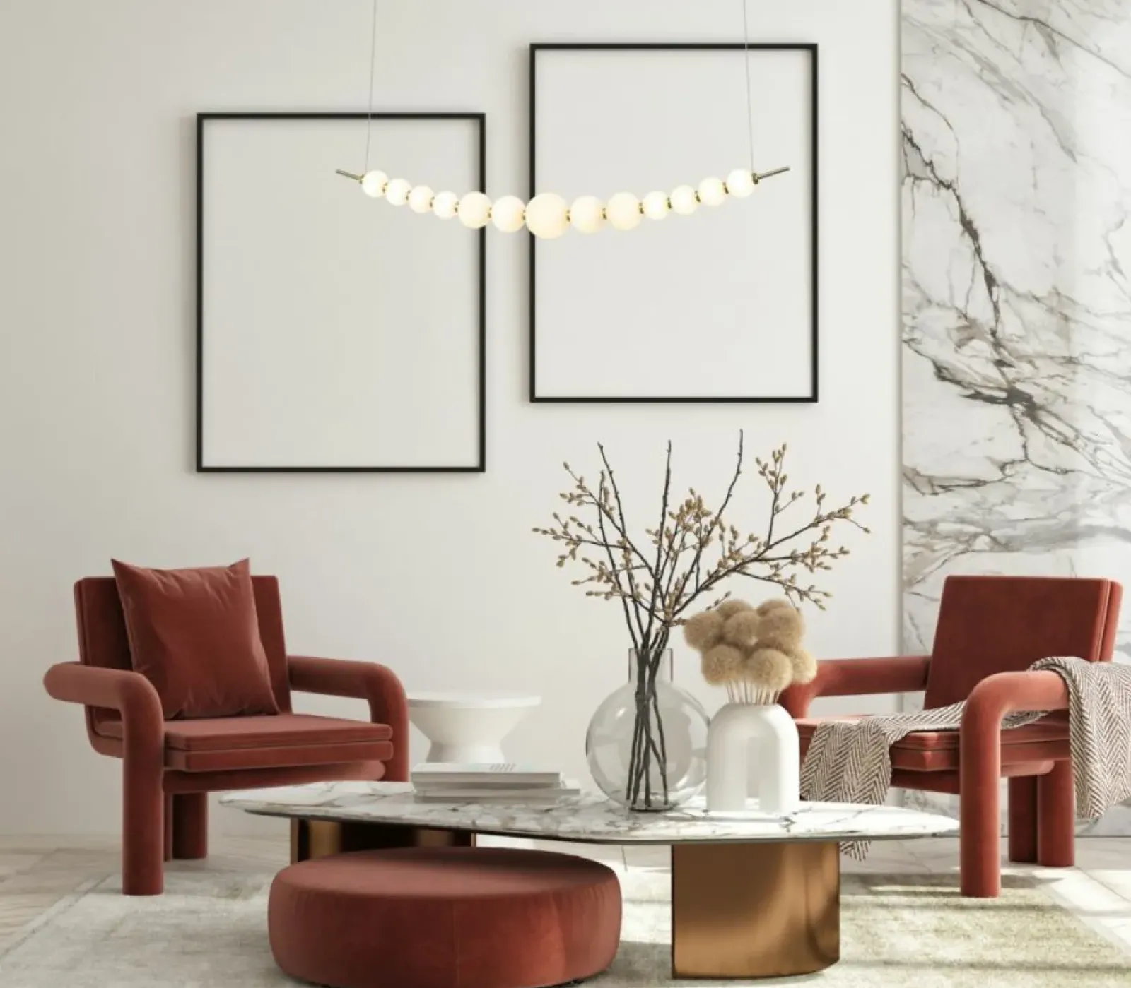 Sklep Kaja Designerska, ledowa lampa wisząca PND-36472-37W-3K-GD RONZA | Kaja Shop
