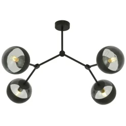 Sklep Kaja Designerska, loftowa lampa sufitowa do sypialni 1135/4 SPACE | Kaja Outlet
