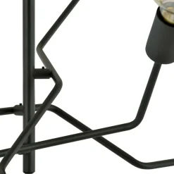 Sklep Kaja Designerska, nieregularna lampa sufitowa 1126/6 FRIX | Kaja czarny New