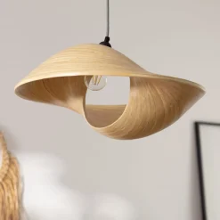 Sklep Kaja Designerska, nieregularna lampa wisząca ABR-NLW27-BH-E27 BOHO | Kaja* Żyrandole Z Abażurem