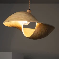 Sklep Kaja Designerska, nieregularna lampa wisząca ABR-NLW27-BH-E27 BOHO | Kaja* Żyrandole Z Abażurem