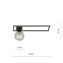 Sklep Kaja Designerska, pojedyncza lampa plafon 1131/1B IMAGO | Kaja Oświetlenie Best