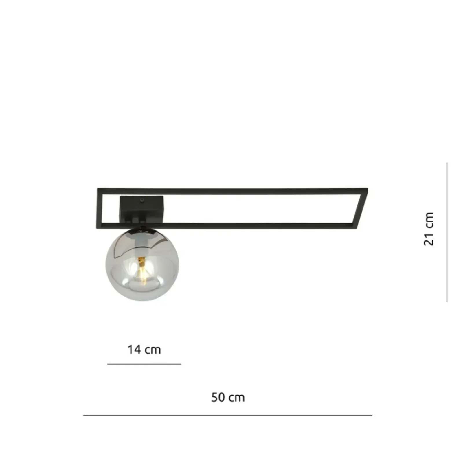 Sklep Kaja Designerska, pojedyncza lampa plafon 1131/1B IMAGO | Kaja Oświetlenie Best