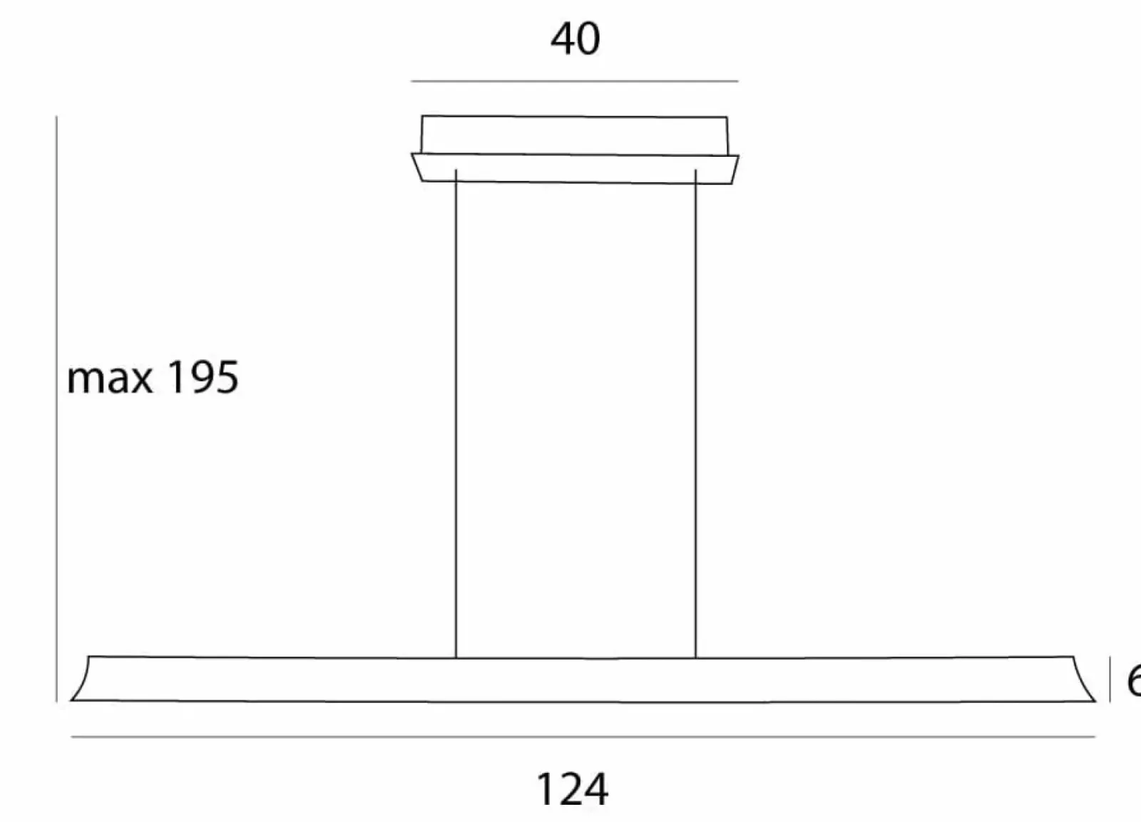 Sklep Kaja Designerska, pozioma lampa wisząca LED MX P0595 JO-JO | Kaja Hot