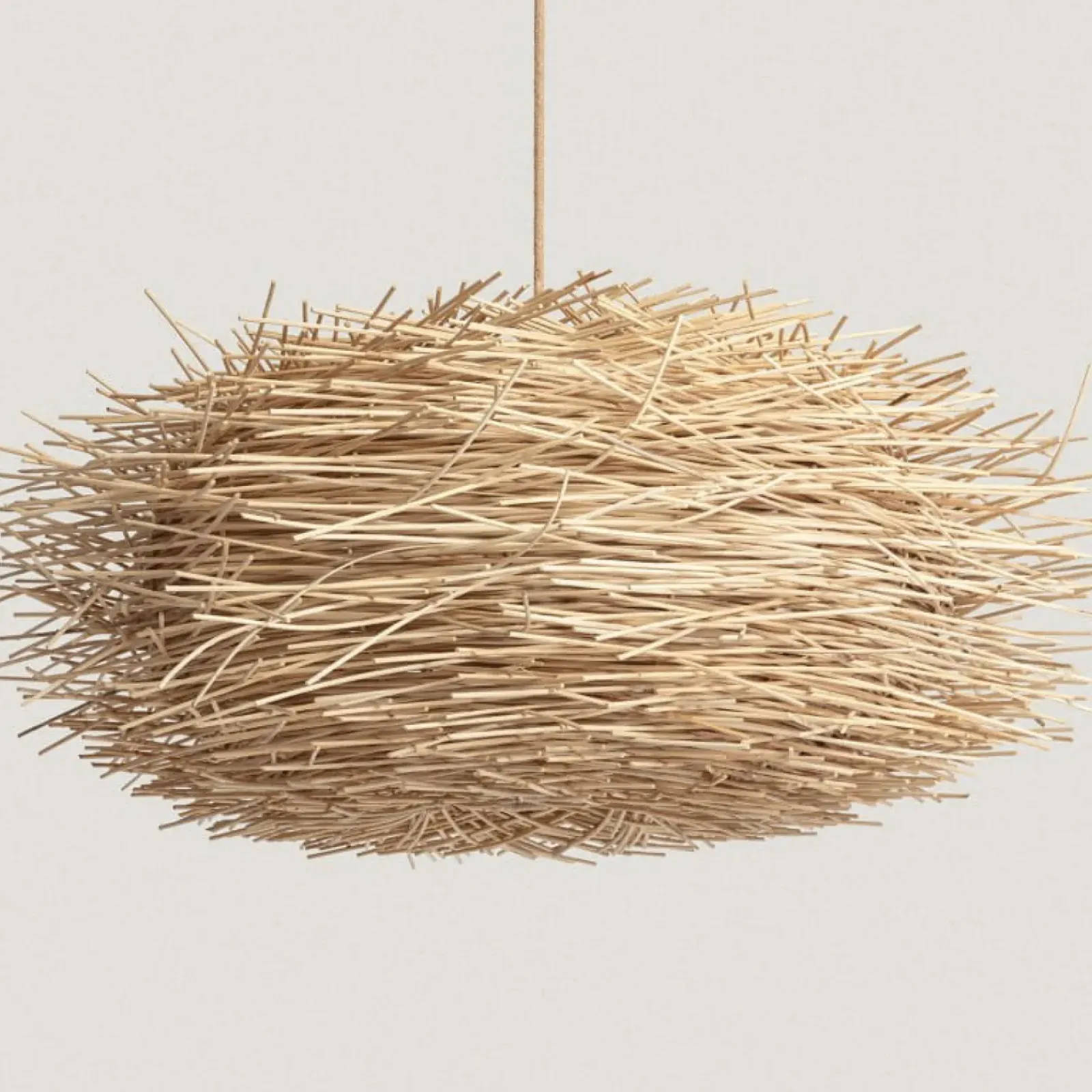 Sklep Kaja Designerska, rattanowa lampa wisząca ABR-NLW31XL-BH-E27 BOHO | Kaja brązowy Cheap