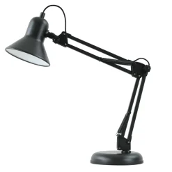 Sklep Kaja Designerska, regulowana lampka biurkowa TB-29743-BK TIAGO | Kaja* Lampki Biurkowe