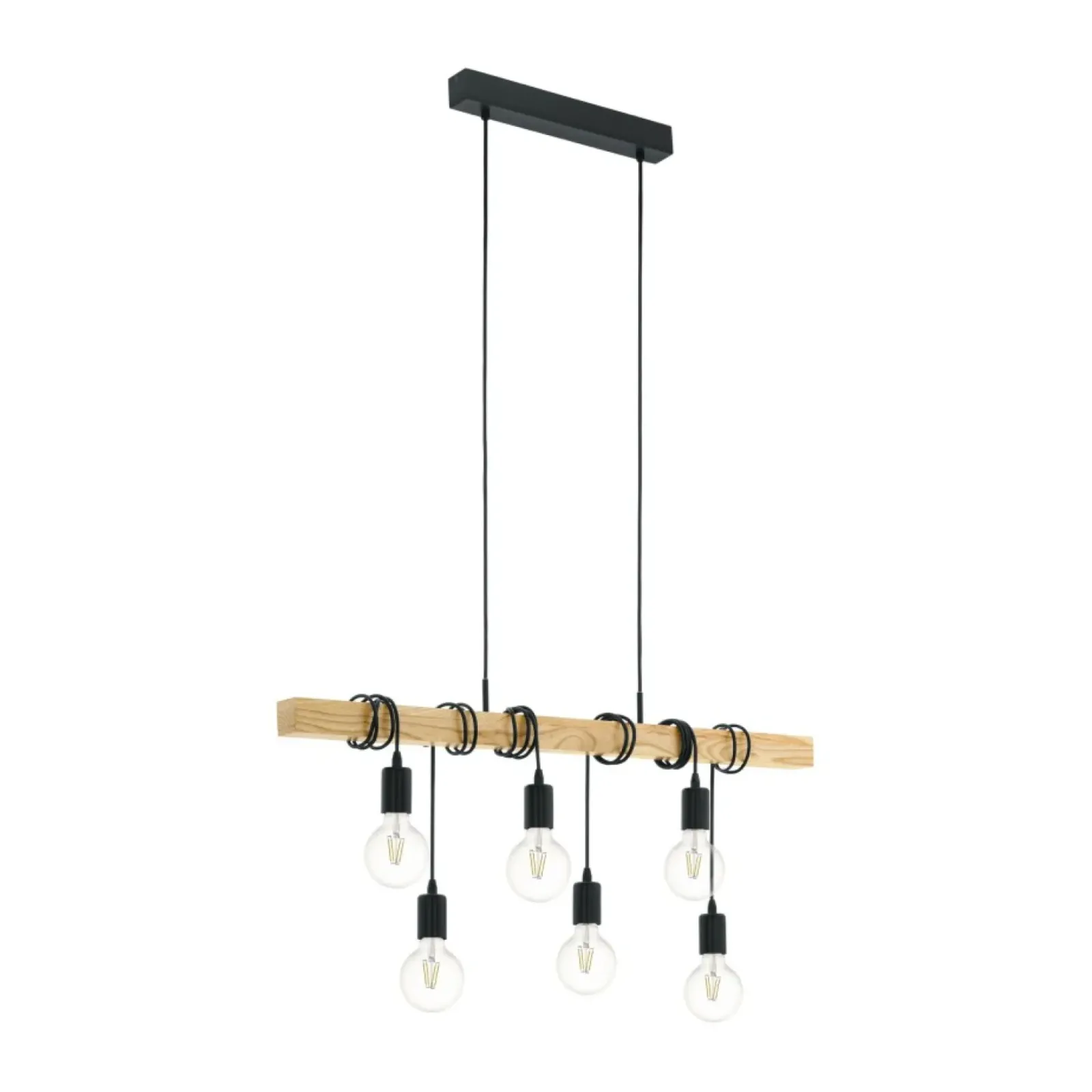 Sklep Kaja Designerska, surowa lampa wisząca 95499 TOWNSHEND | Kaja Oświetlenie Flash Sale