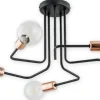 Sklep Kaja Designerska, surowa lampa sufitowa O2745 W5 CZA PIXI | Kaja Sale