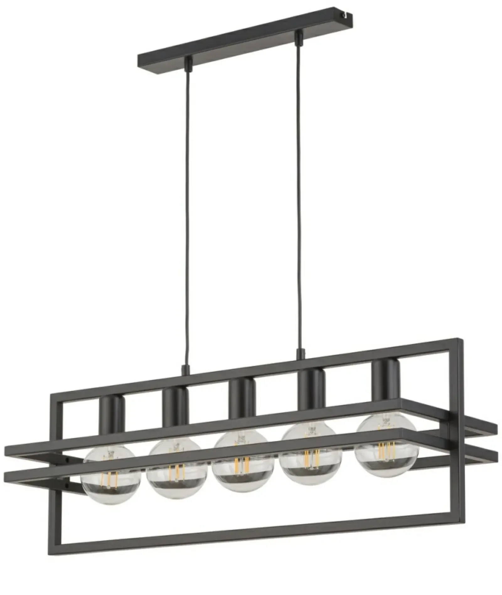 Sklep Kaja Designerska, szeroka lampa nad stół w salonie SIG 32397 MERCI CZ czarny Online