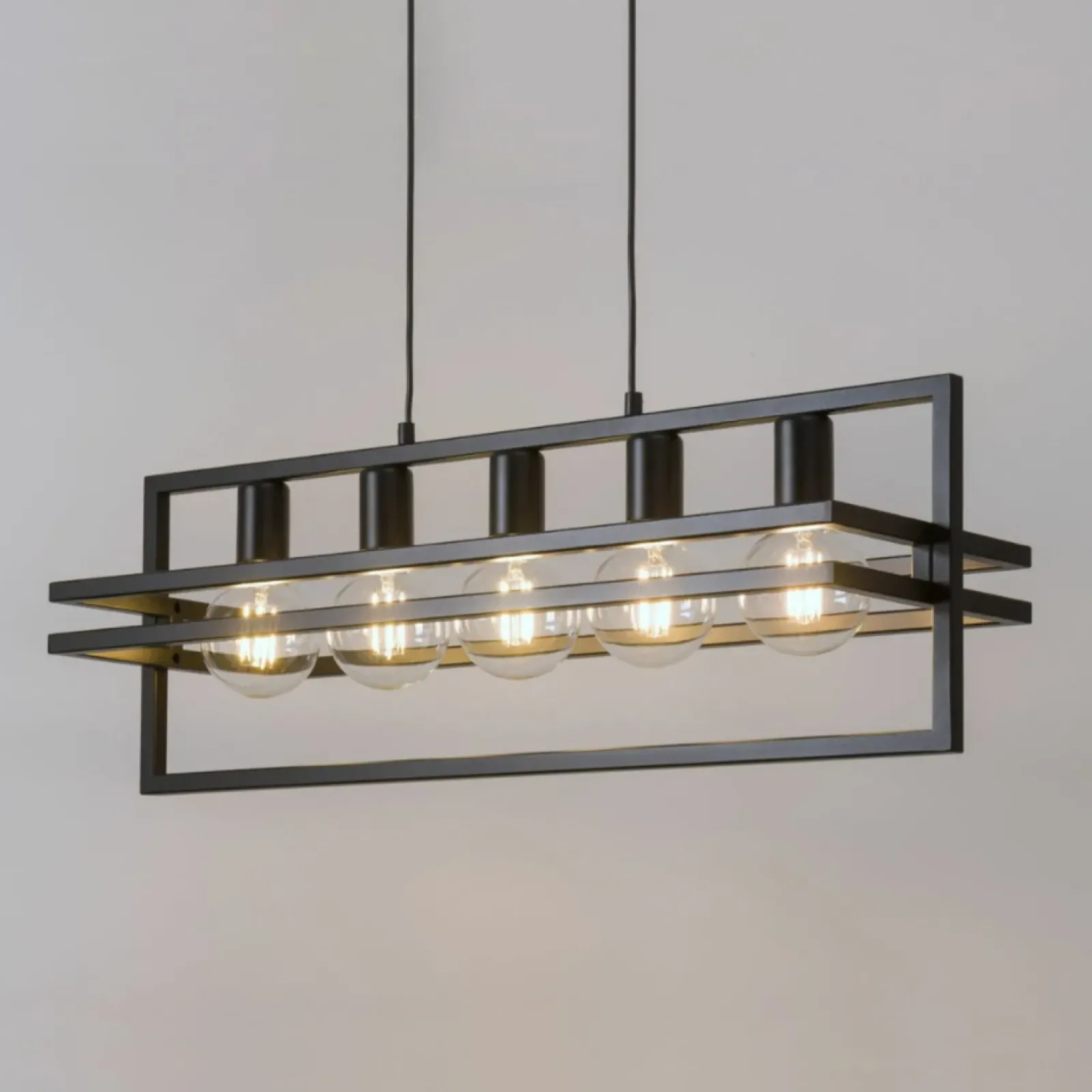 Sklep Kaja Designerska, szeroka lampa nad stół w salonie SIG 32397 MERCI CZ czarny Online